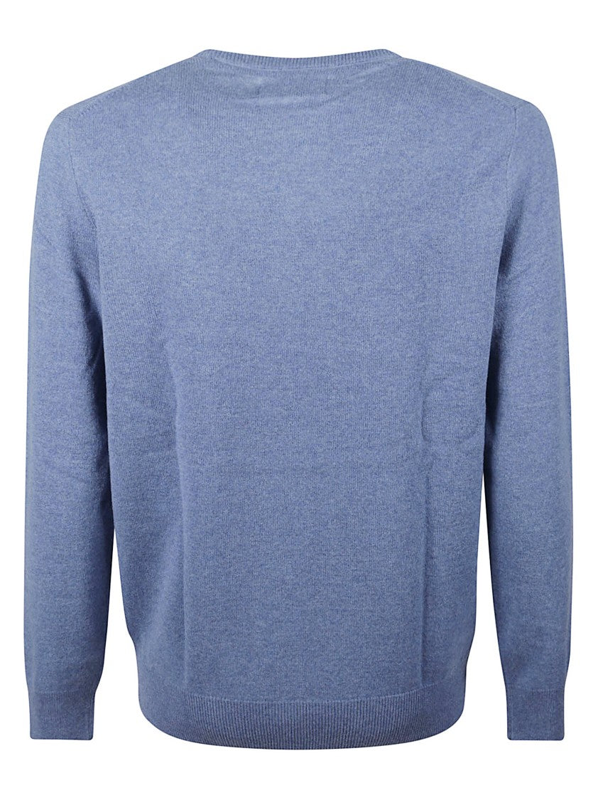 Polo Ralph Lauren Crewneck Wool Ribbed Embroidered Sweater