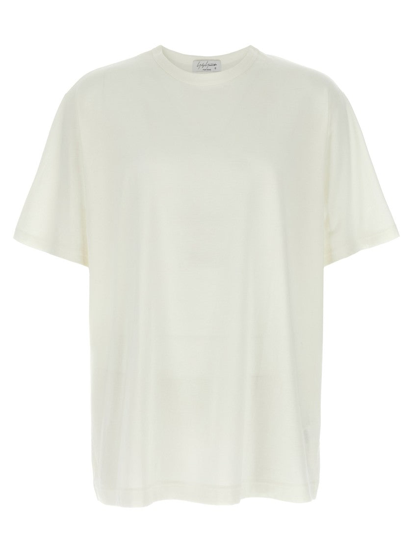 Yohji Yamamoto Combed Cotton T-Shirt With Relaxed Fit