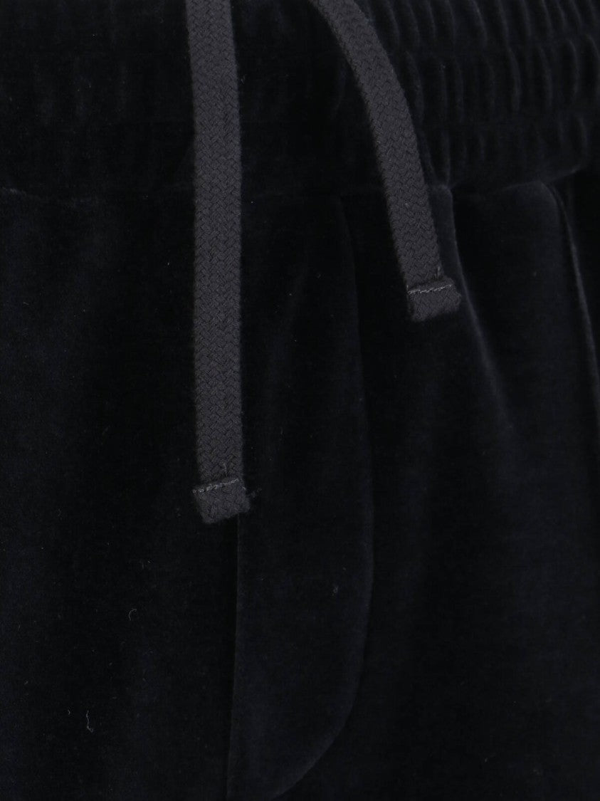 Valentino "Chez" Tracksuit Bottoms – Black