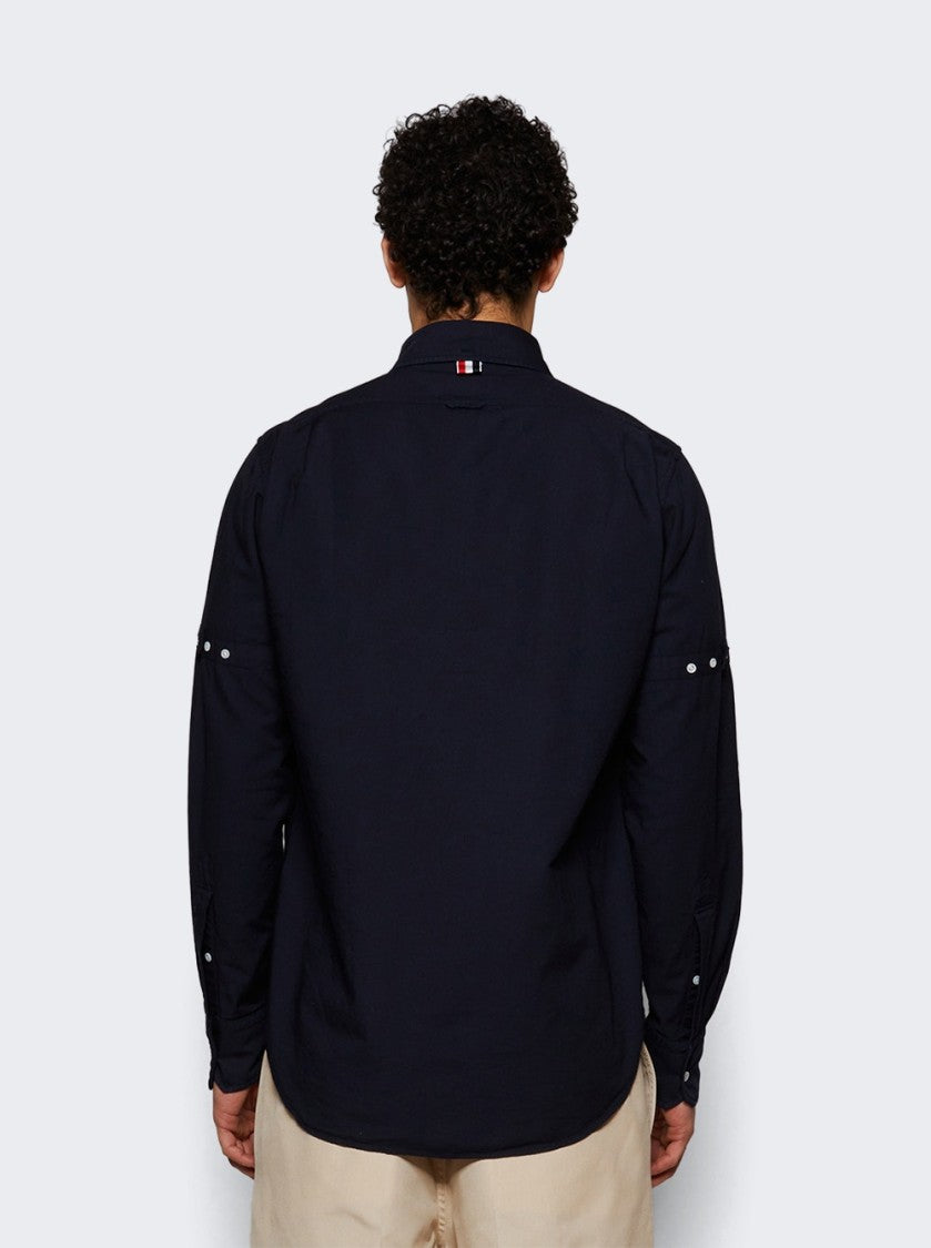 Thom Browne Oxford Armband Shirt Navy