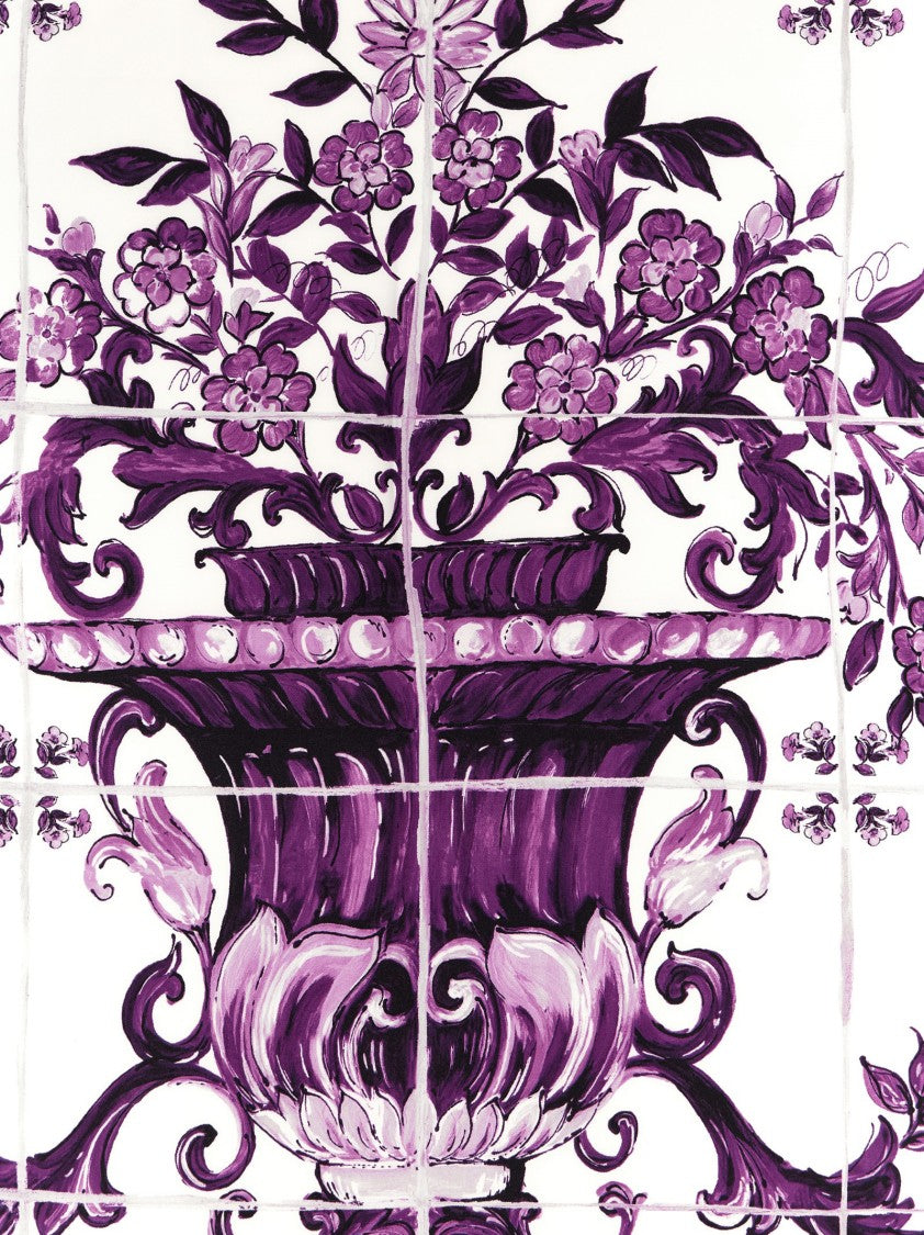 Dolce & Gabbana 'Maiolica' Print Scarf