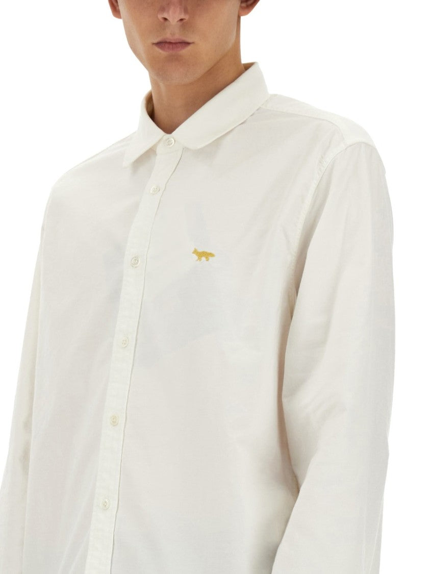 Junya Watanabe Classic Button-Up Shirt With Embroidered Detail