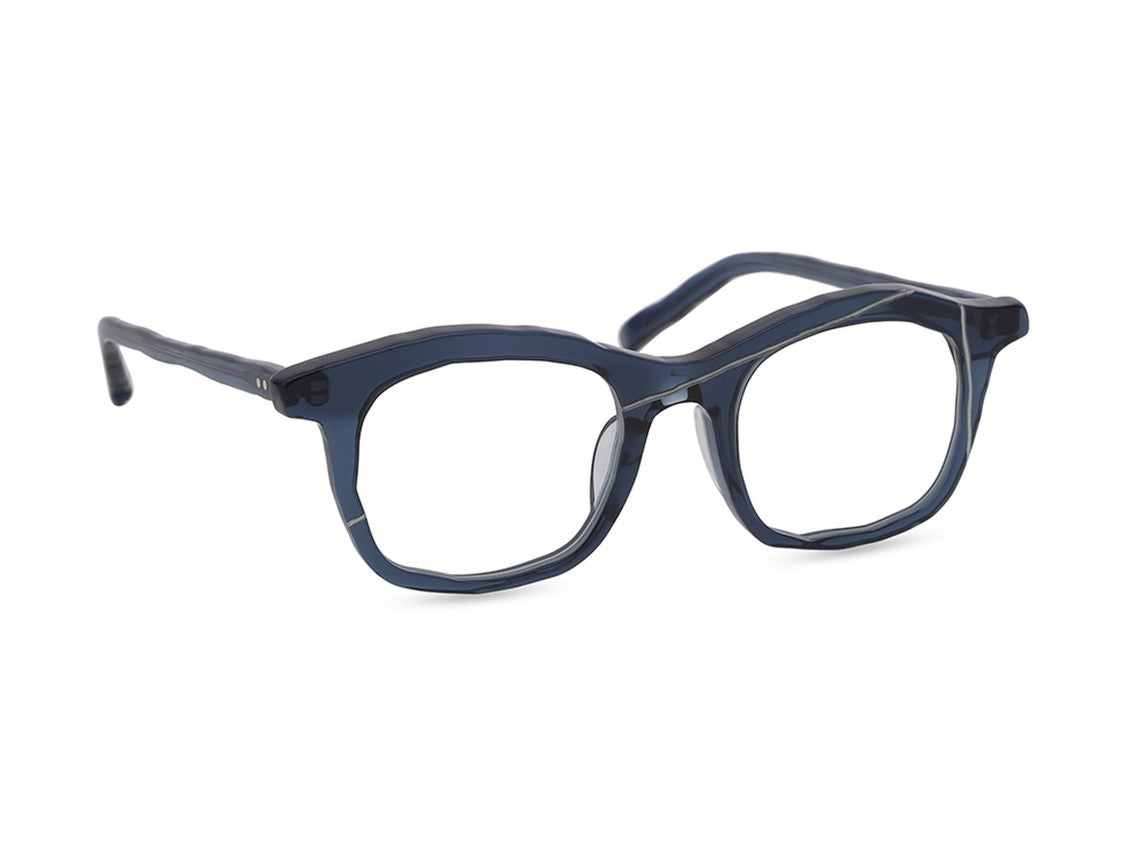 Masahiro Maruyama Mm-0102 Bold Geometric Irregular Hexagonal Eyeglasses