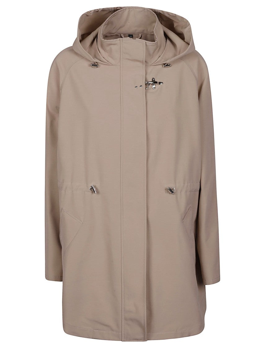 Fay Gancio Mid Length Cotton Blend Parka