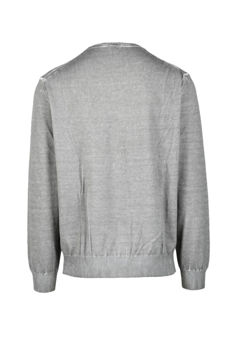 Ploumanach Grey Cotton Jumper