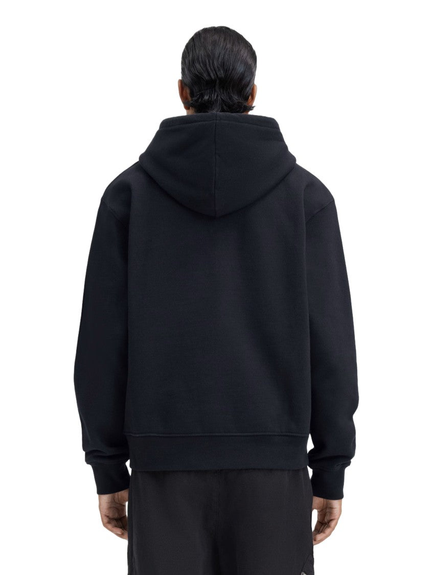 Jacquemus Embroidered Logo Hoodie With Adjustable Drawstring And Kangaroo Pocket