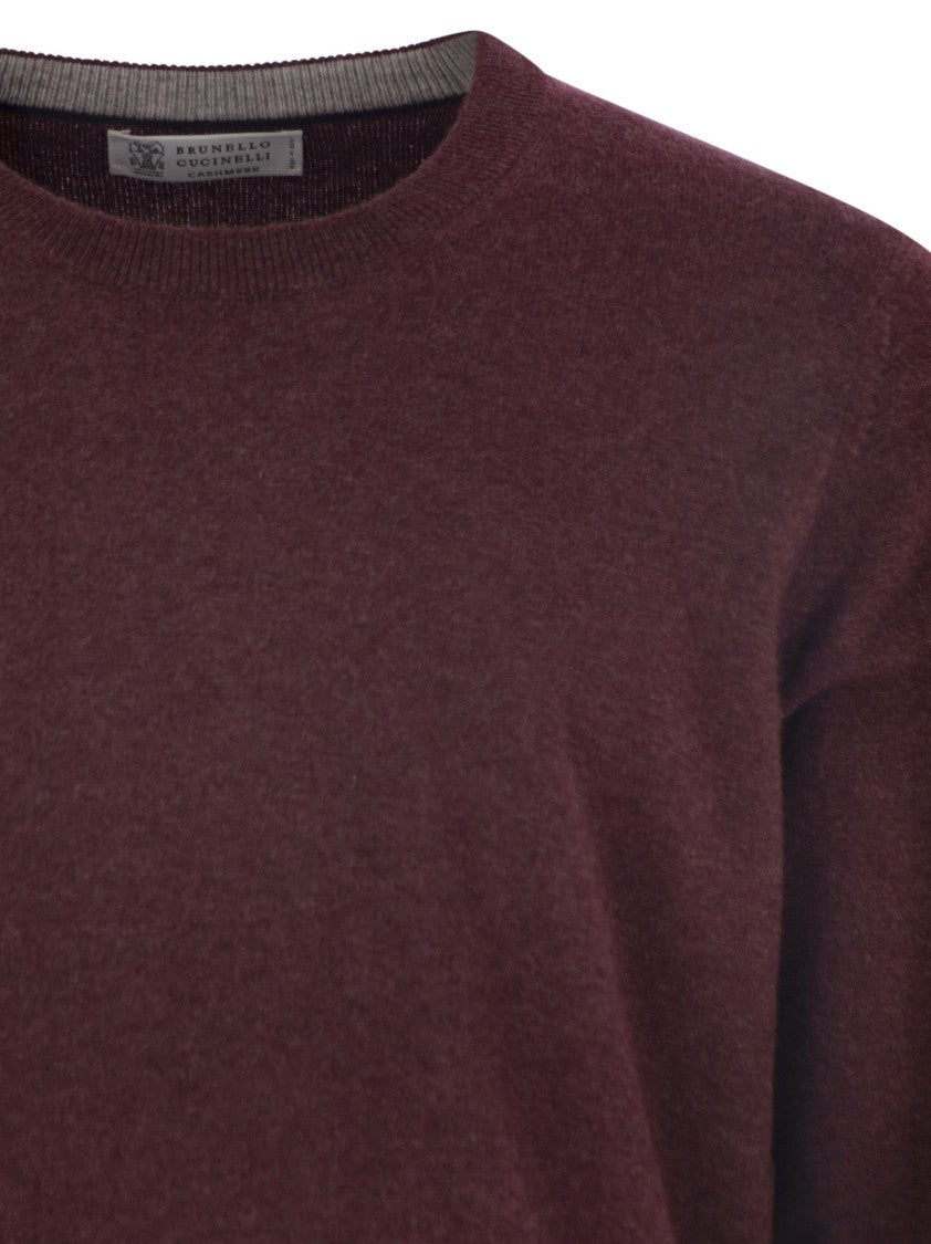Brunello Cucinelli Pure Cashmere Crew-Neck Sweater