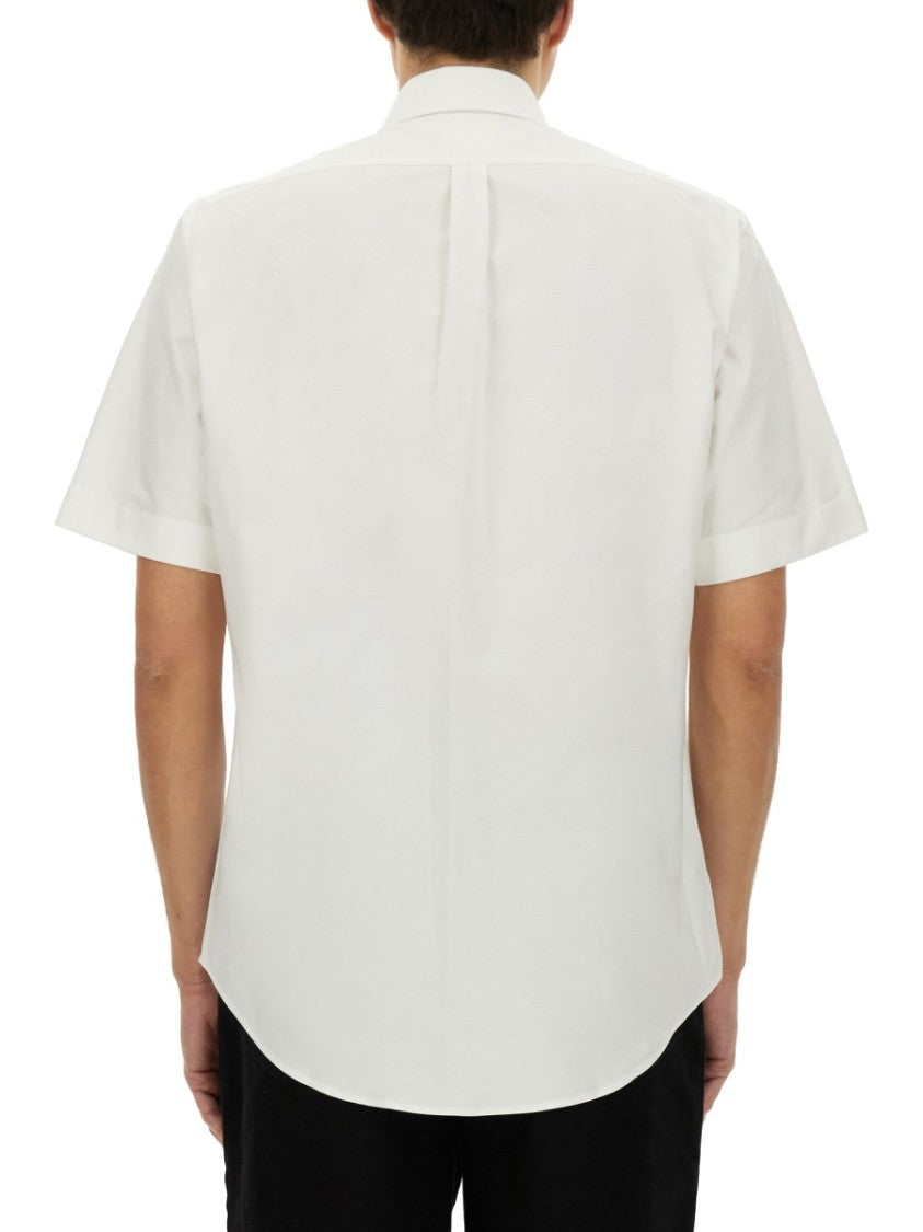 Givenchy Short-Sleeved Button-Down Cotton Shirt