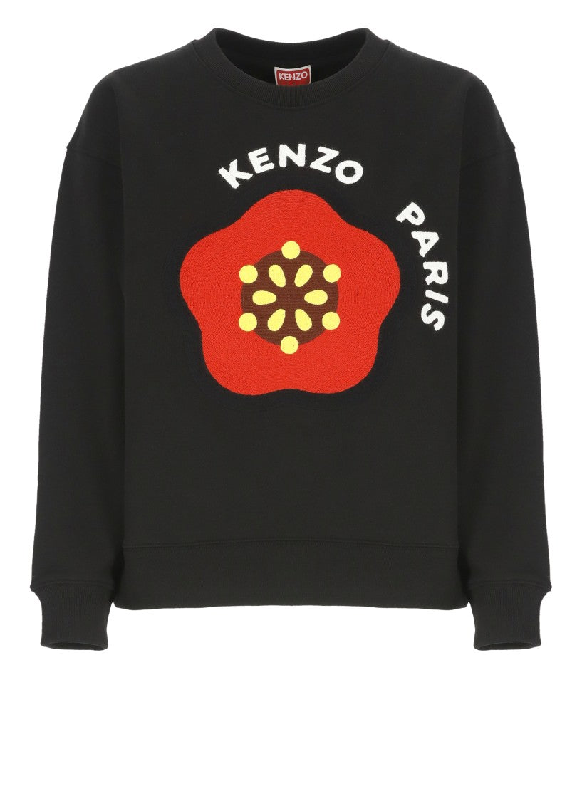 Kenzo Black Boke Flower Sweatshirt