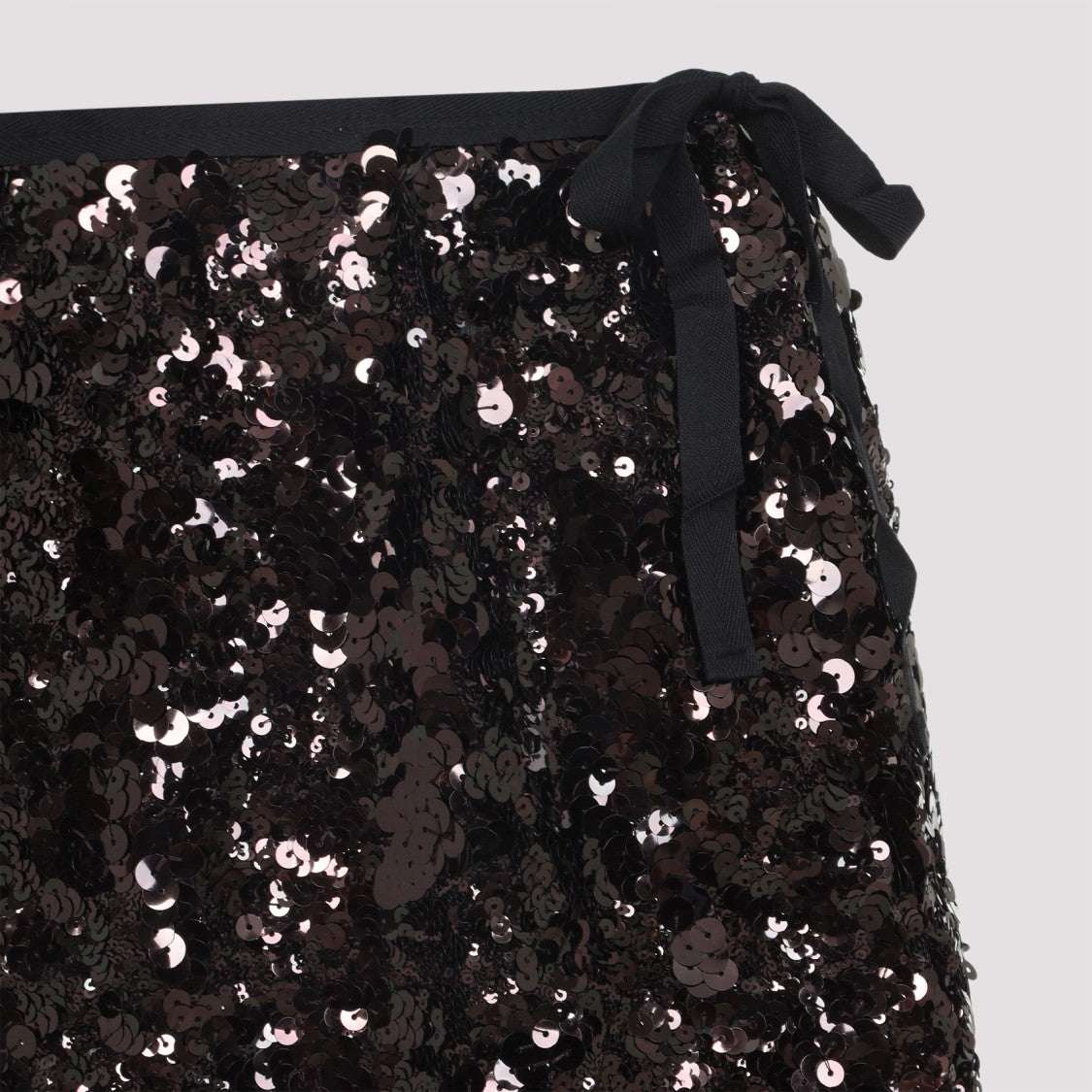 Prada Sequined Nude Neutral Skirt