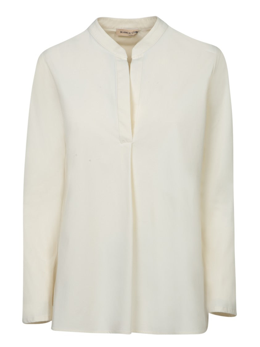 Blanca Vita Long Sleeve High Collar Blanca Vita Tunic