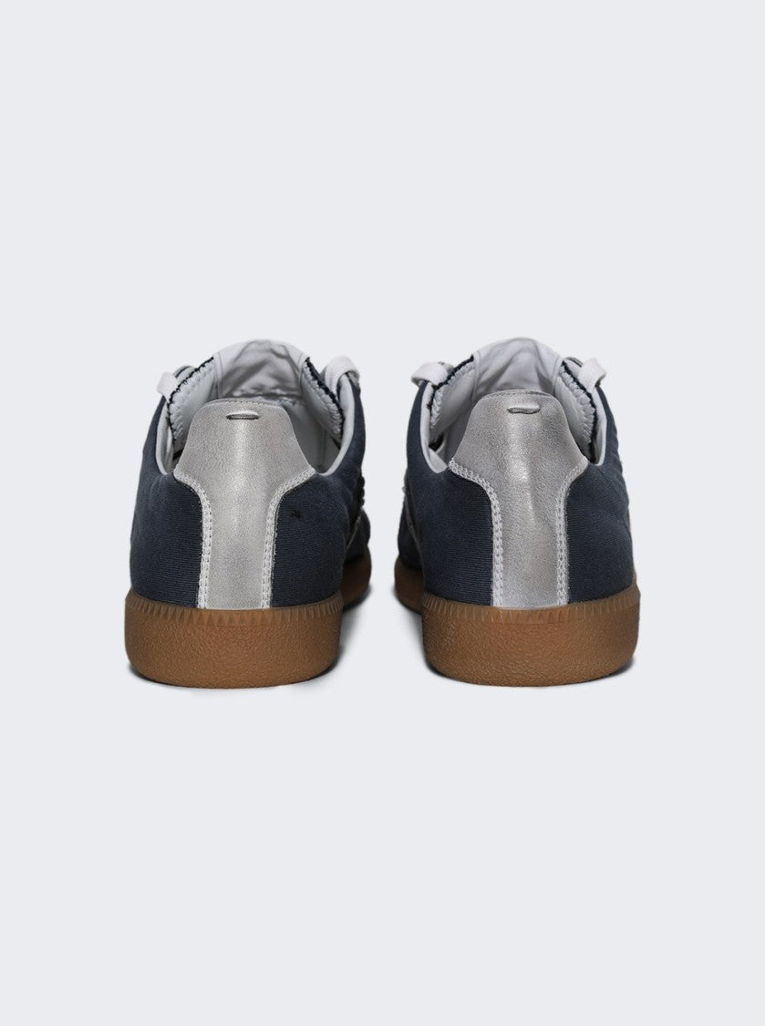 Maison Margiela Replica Sneakers Dark Indigo And White