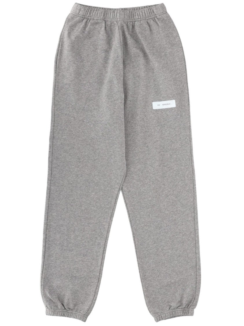 Mm6 By Maison Margiela Heather Grey Elastic Waistband Jogger Pants
