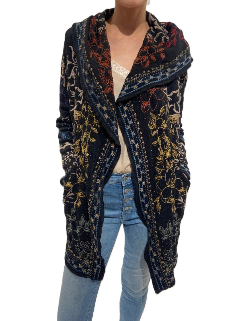 Johnny Was Abbey Short Hoodie - B54623-9