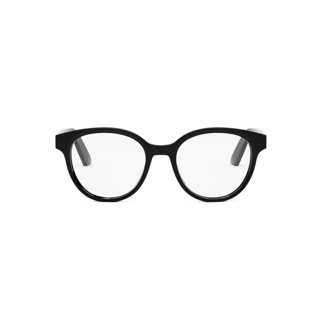 Dior Midnighto R1i Round Frame Black Eyeglasses