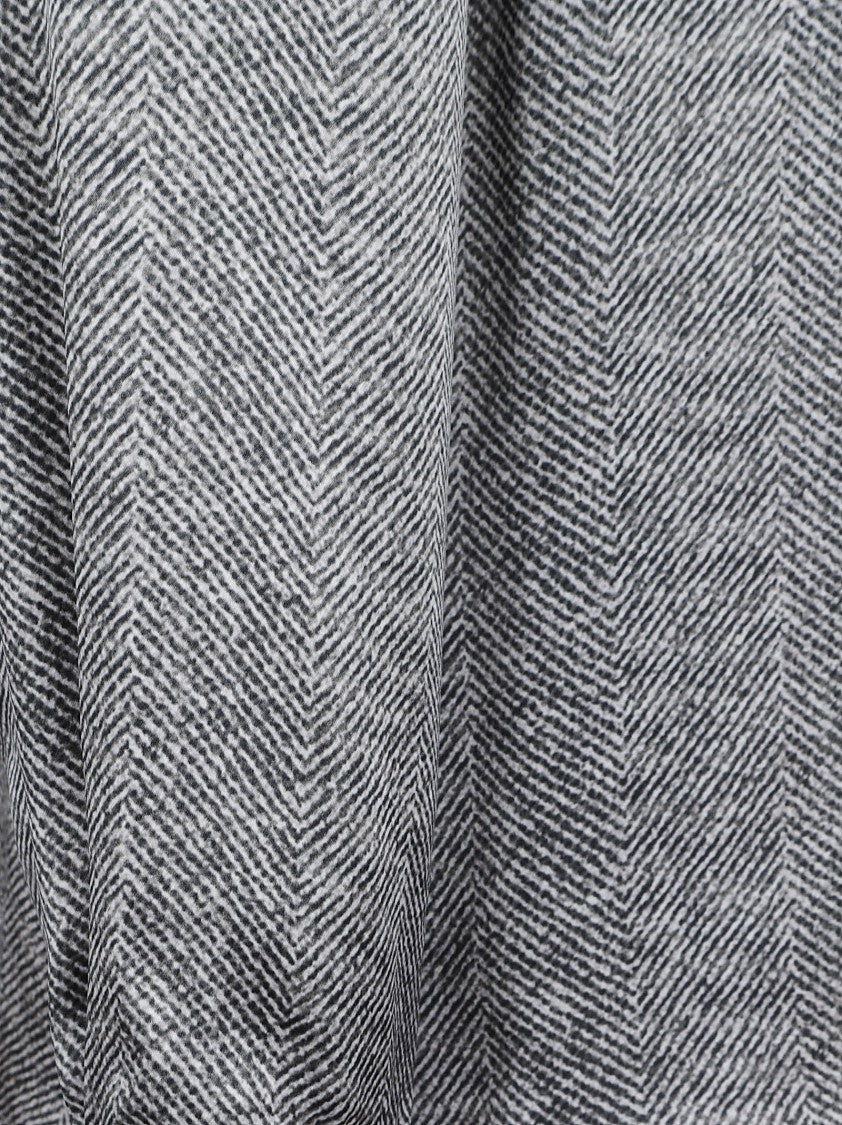 Ermanno Scervino Silk Shirt With Subtle Herringbone Pattern