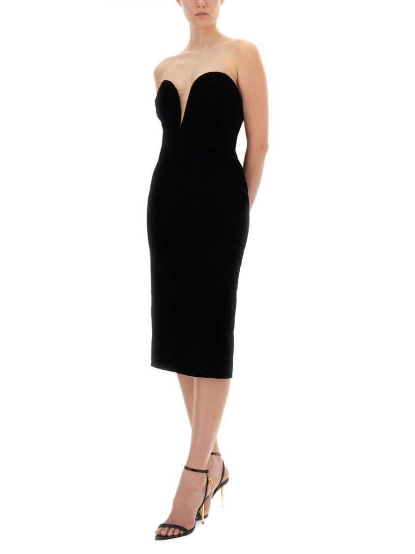 Tom Ford Velvet Cocktail Dress