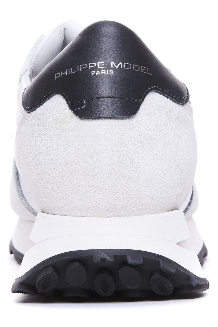 Philippe Model Low-Top Sneakers With Smooth And Textured Panels