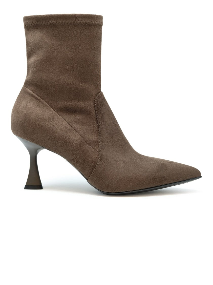 Sergio Levantesi Janet 56 Dark Brown Suede Ankle Boots