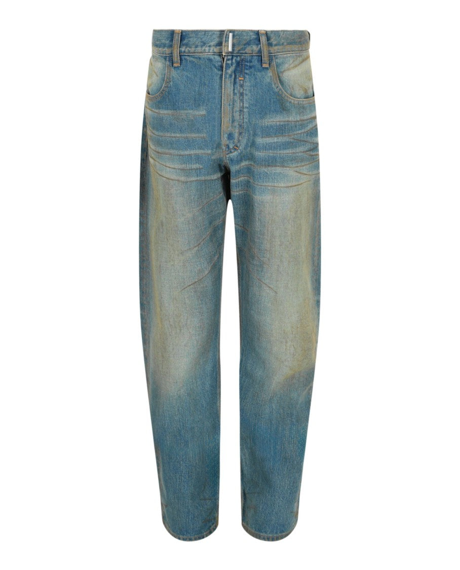 Givenchy Straight-Fit Vintage Wash Jeans