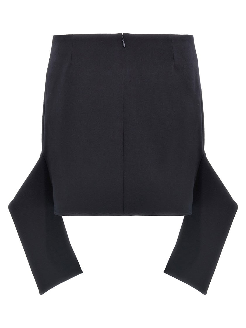 Courrèges 'Reversed Belt Mini' Skirt