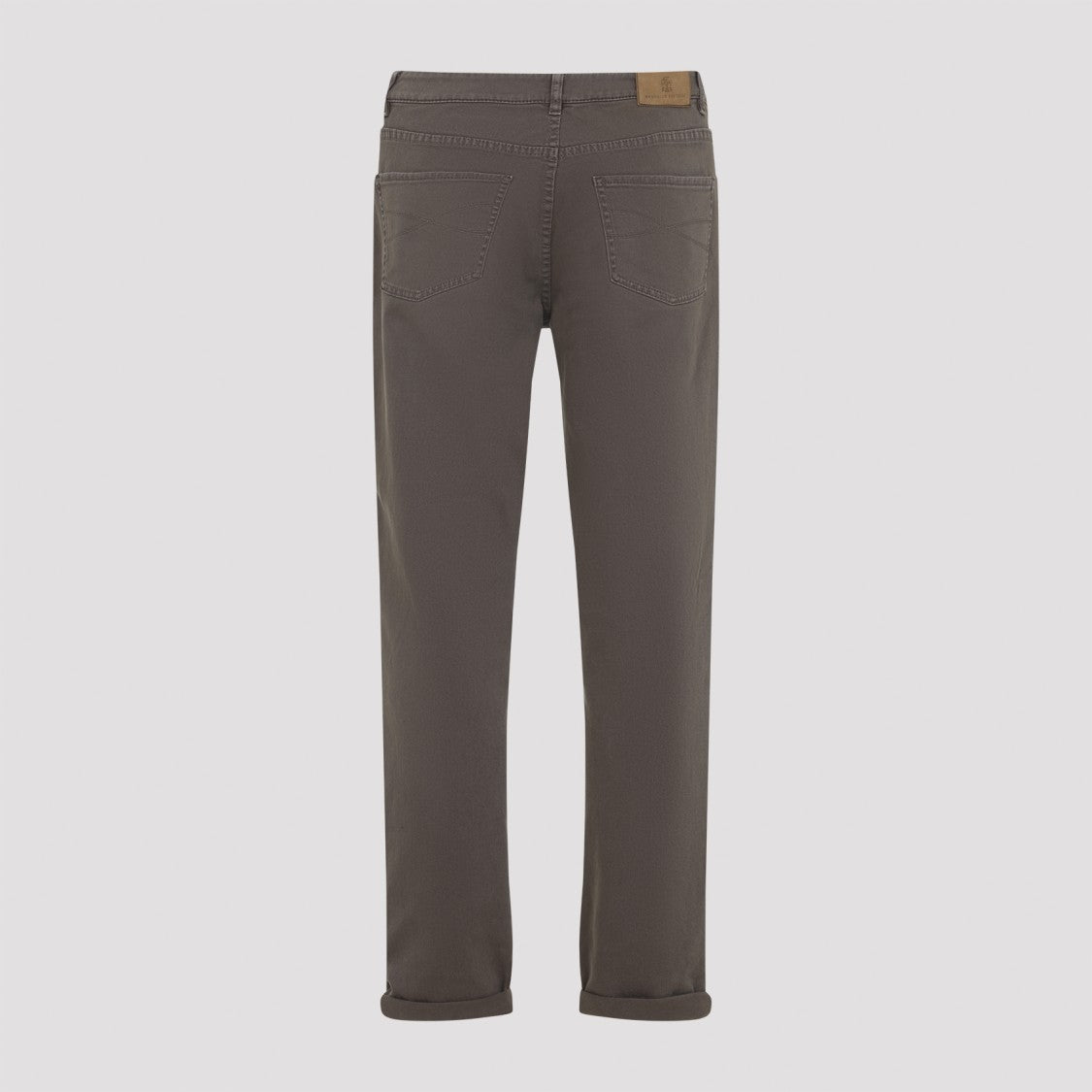 Brunello Cucinelli Straight-Leg Casual Pants With Classic Five-Pocket Design
