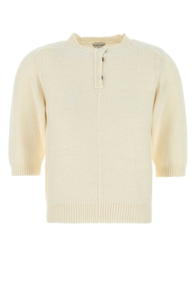 Bottega Veneta Ivory Wool Sweater