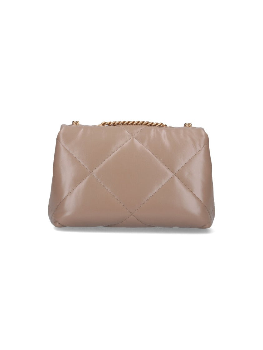 Tory Burch Kira Convertible Mini Bag – Taupe