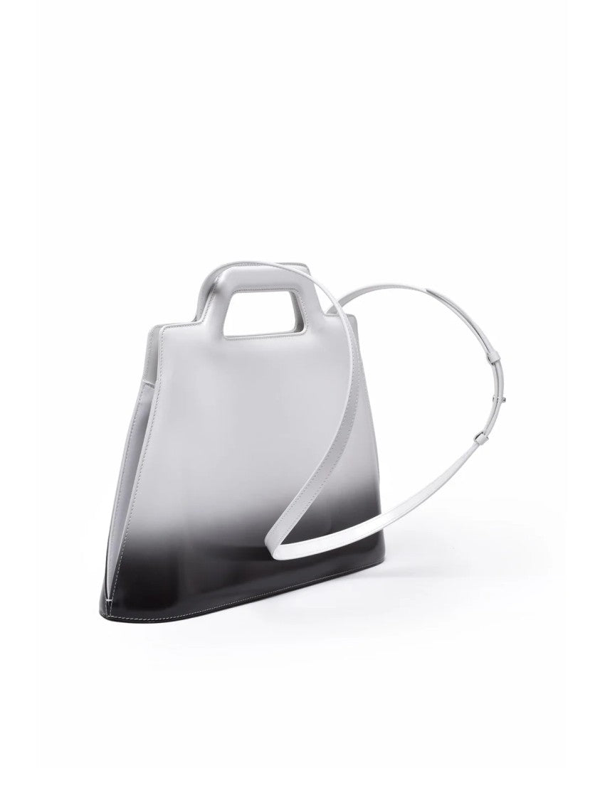 Ferragamo White 'Wanda' Leather Bag