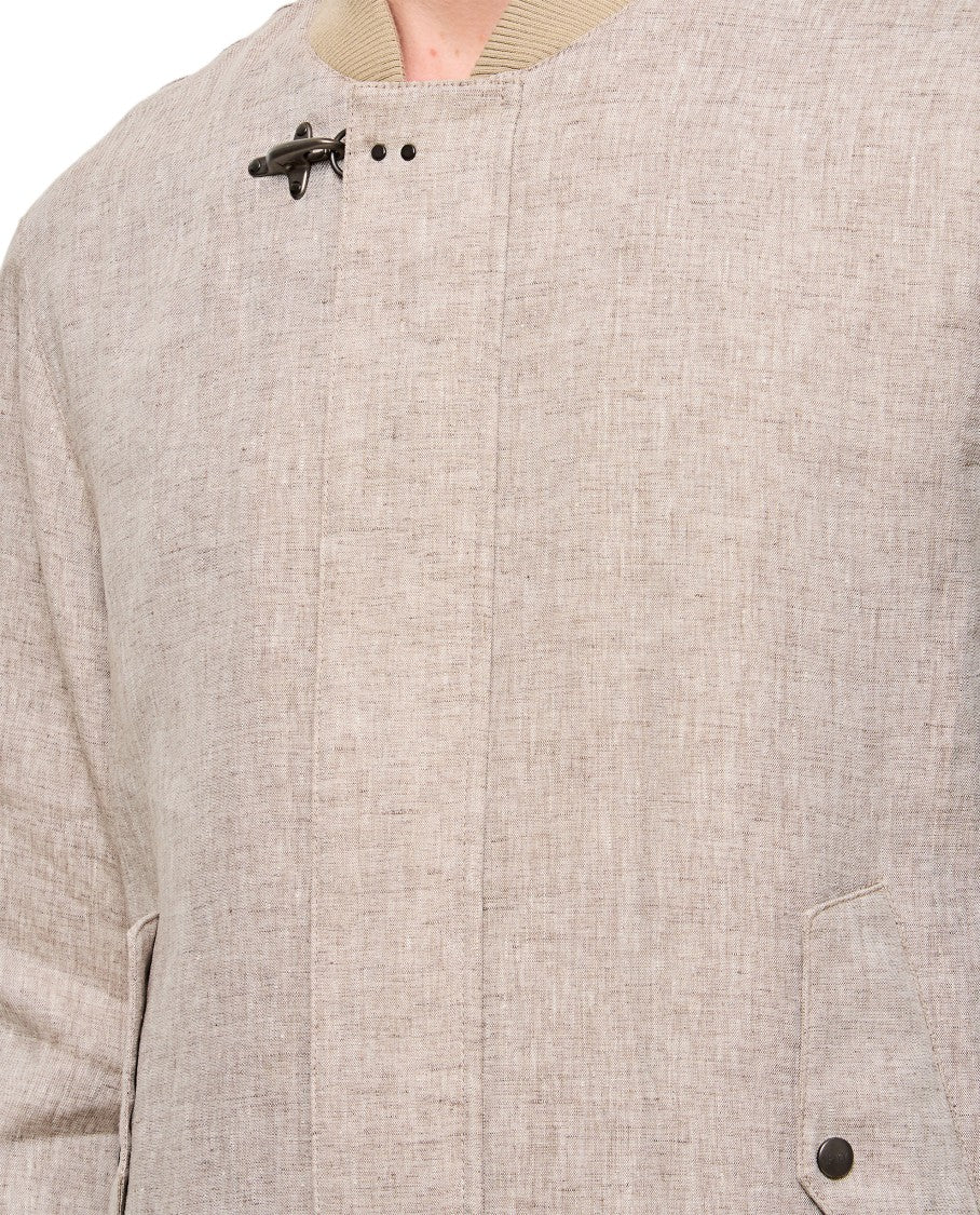 Fay Fay Bomber Jacket With Hook