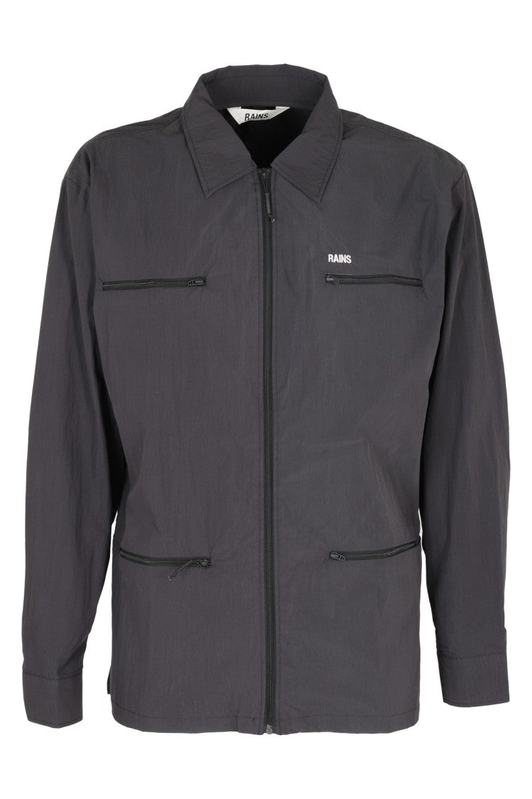 Rains Waterproof Black Shirt Jacket