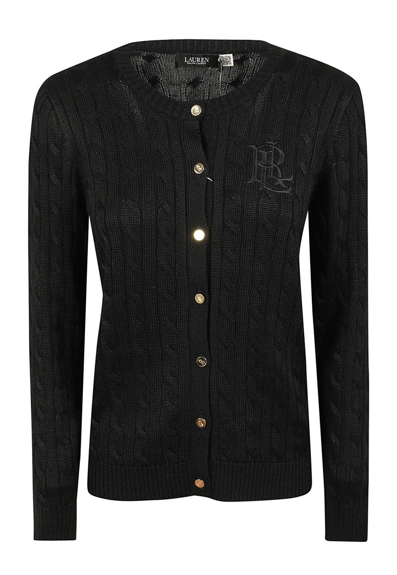 Lauren Cable-Knit Cotton-Viscose Cardigan