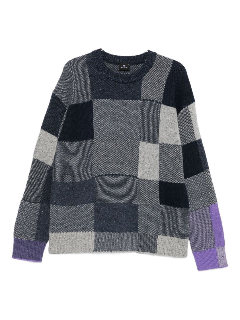 Paul Smith Patchwork Knit Sweater