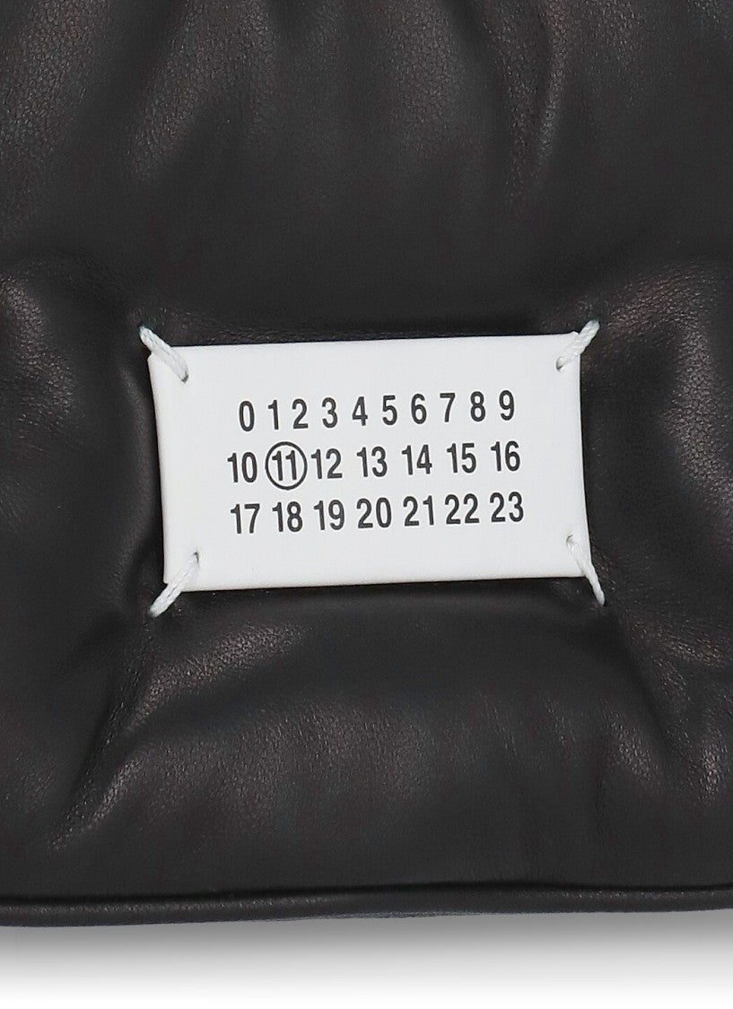 Maison Margiela Quilted Leather Shoulder Bag With Chain Strap