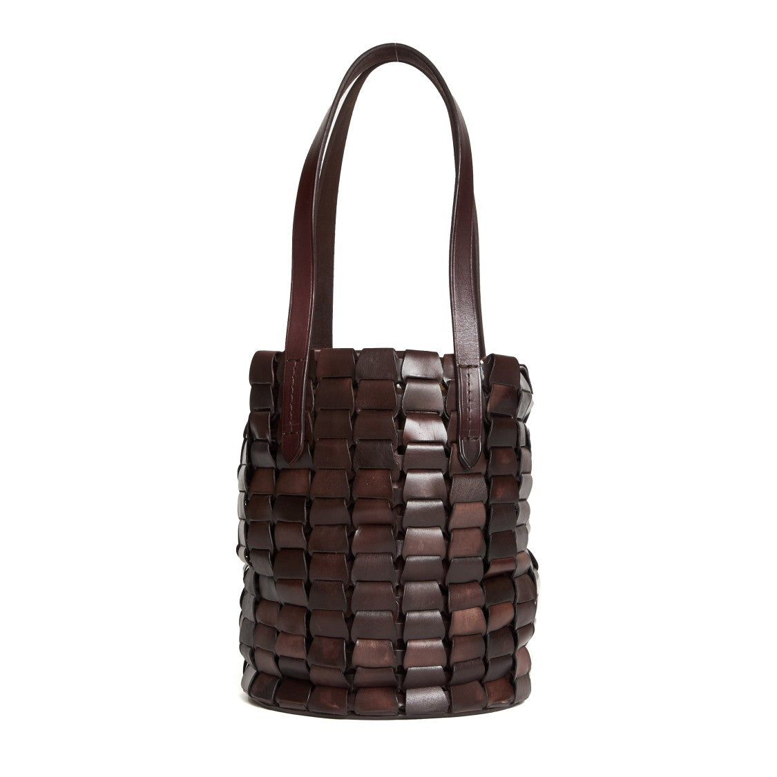Dragon Diffusion Link Leather Bucket Bag