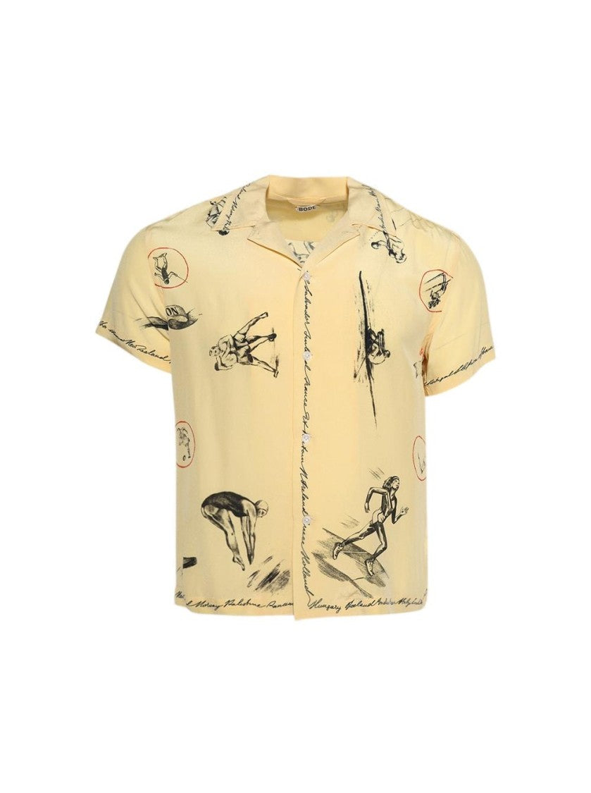 Bode Games Shirt - Yellow
