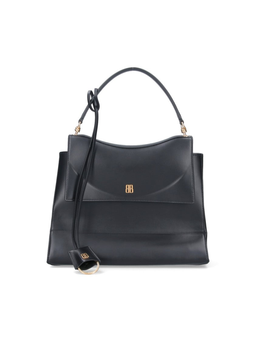 Balenciaga Medium 'Nano' Handbag – Black