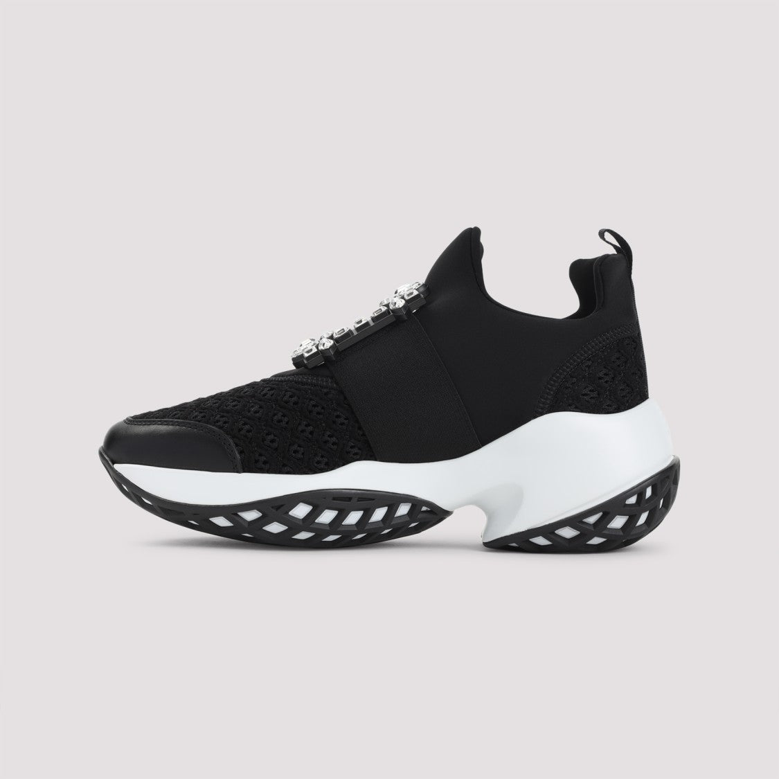 Roger Vivier Run Strass Buckle Sneakers