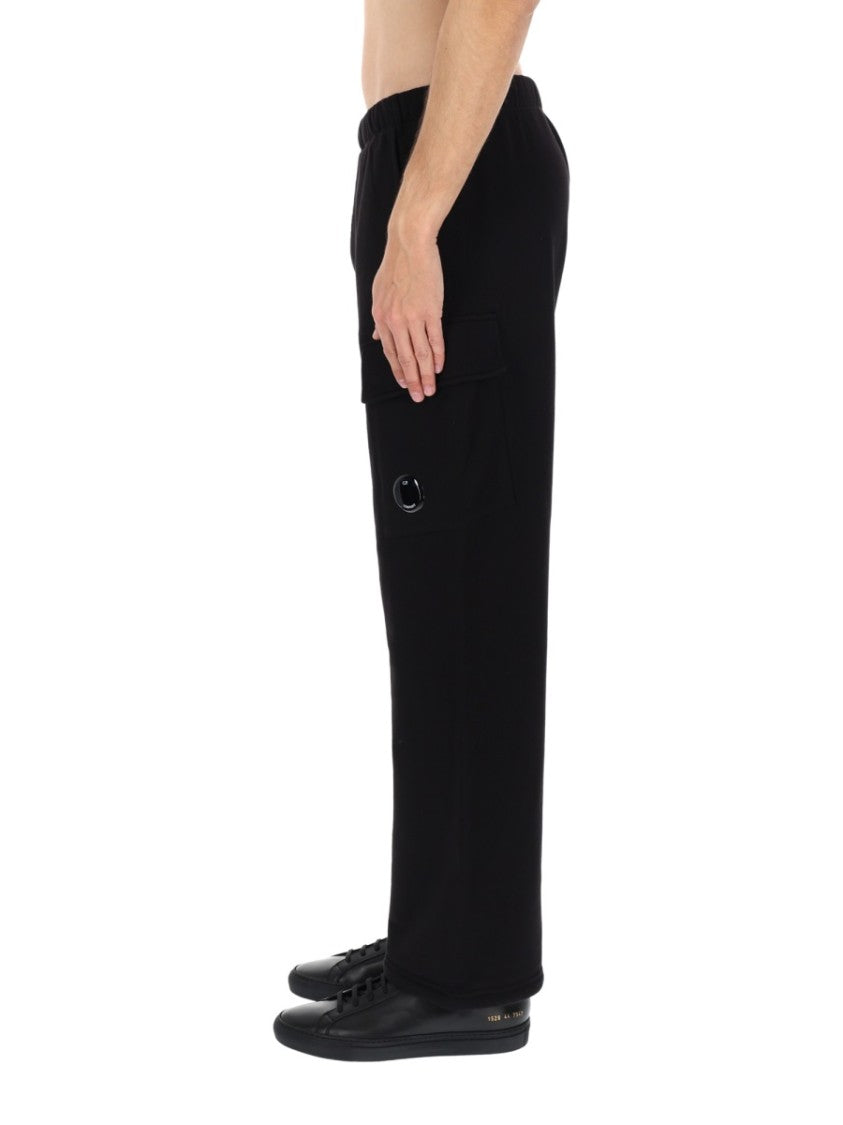 C.P. Company Neutral Cargo Jogger Elastic Waistband Pants