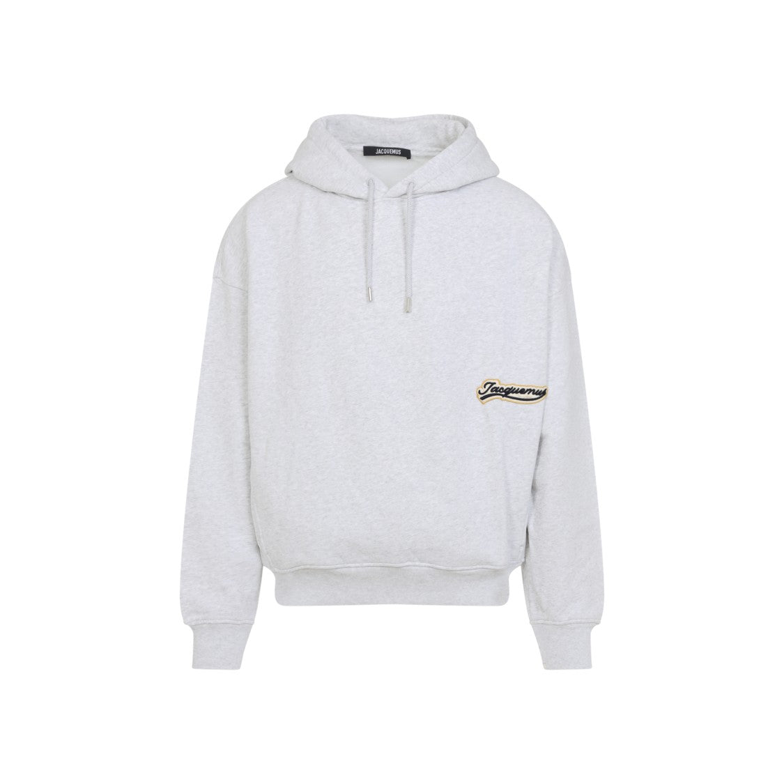 Jacquemus Gray Cotton Sweatshirt With Hood