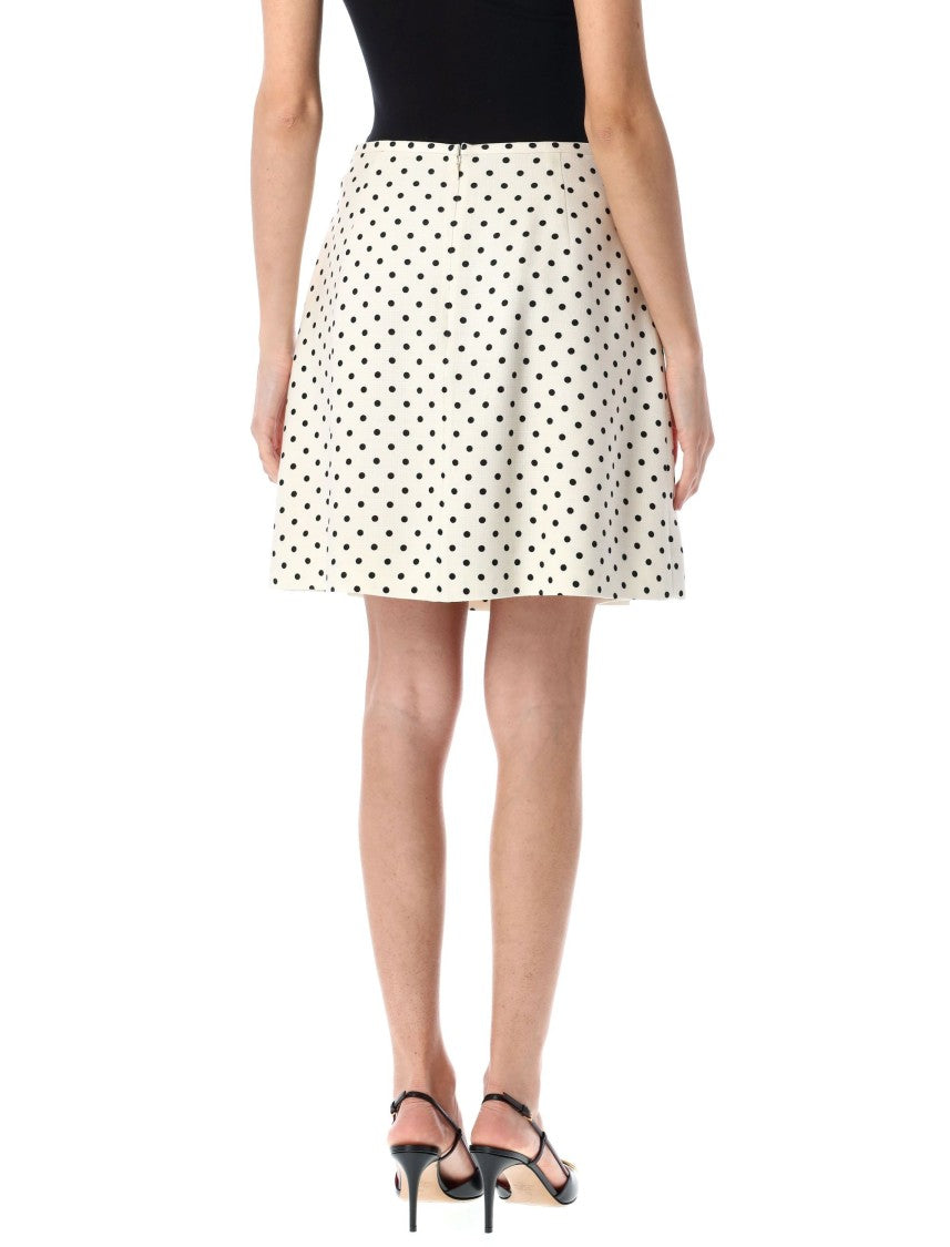 Valentino Garavani Mini Skirt Pois