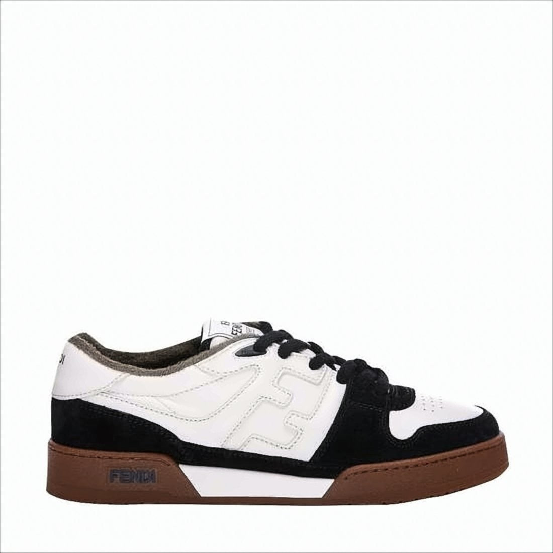 Fendi Low-Top Sneakers With Smooth