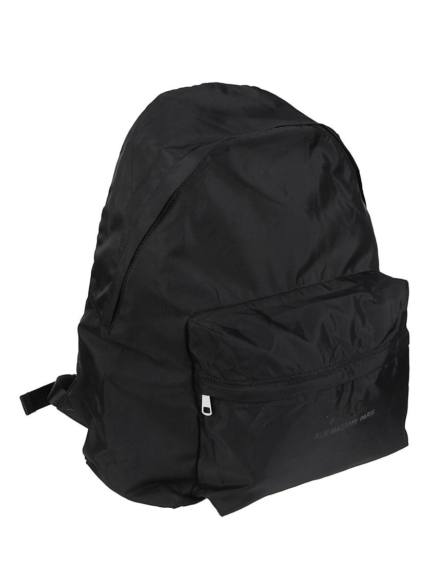 A.P.C. Backstage Minimalist Black Polyamide Backpack