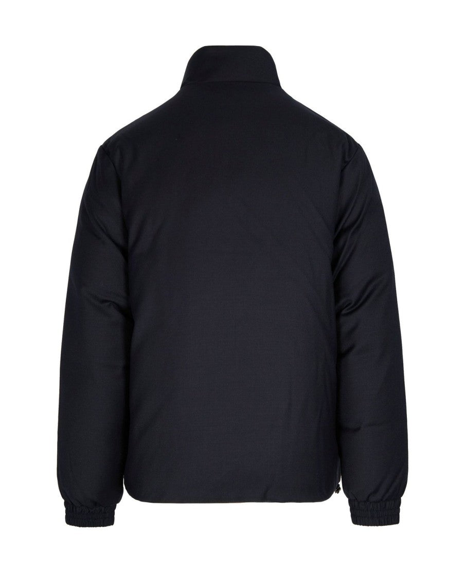 Emporio Armani Tailored Black Jacket With Minimalist Design And Classic Collar