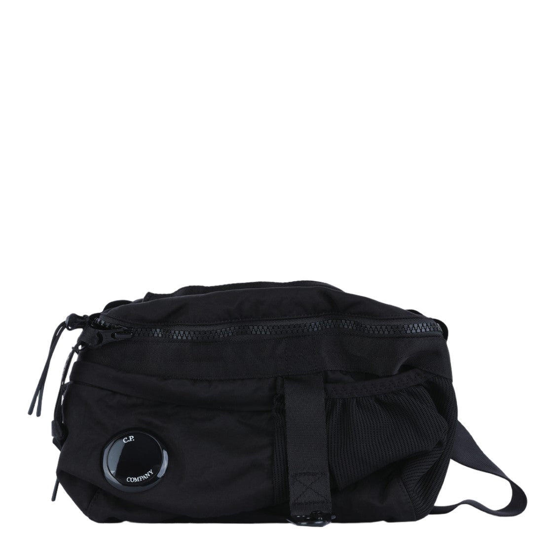 C.P. Company Compact Black Bag With Adjustable Strap