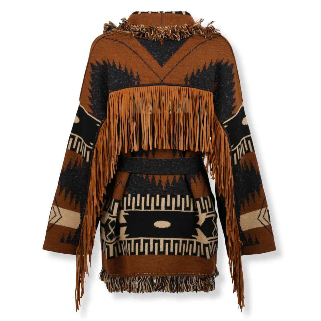 Alanui Intricate Knit Dreamscape Cardigan