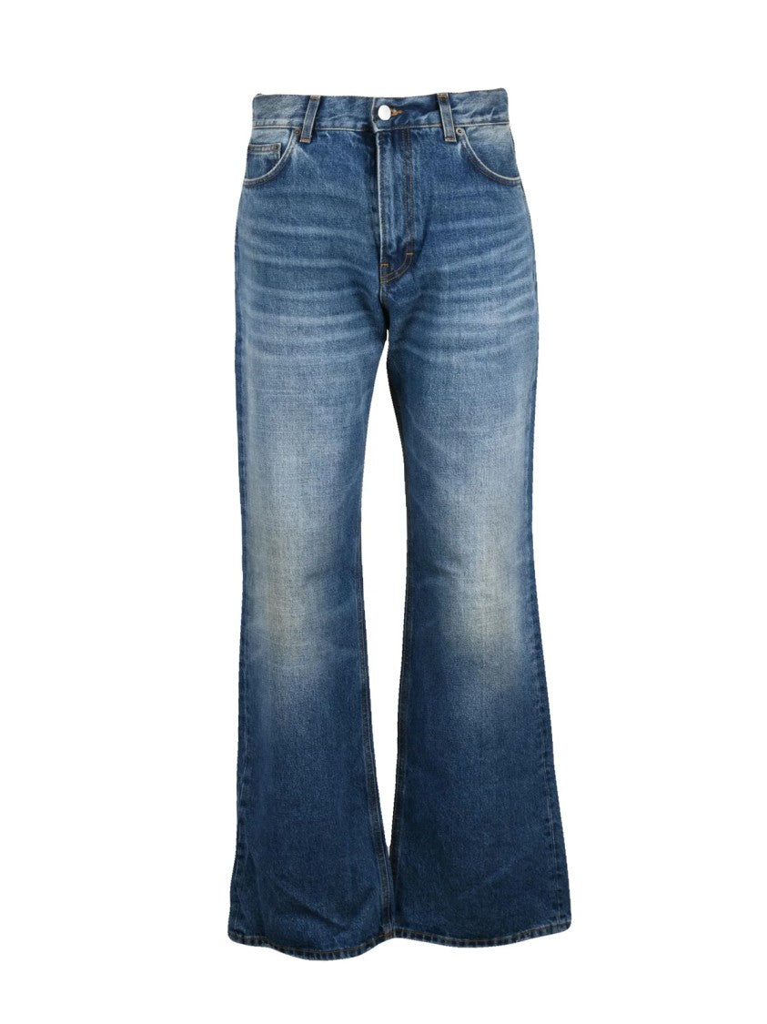 Haikure Classic Five-Pocket Denim Jeans With Vintage Wash
