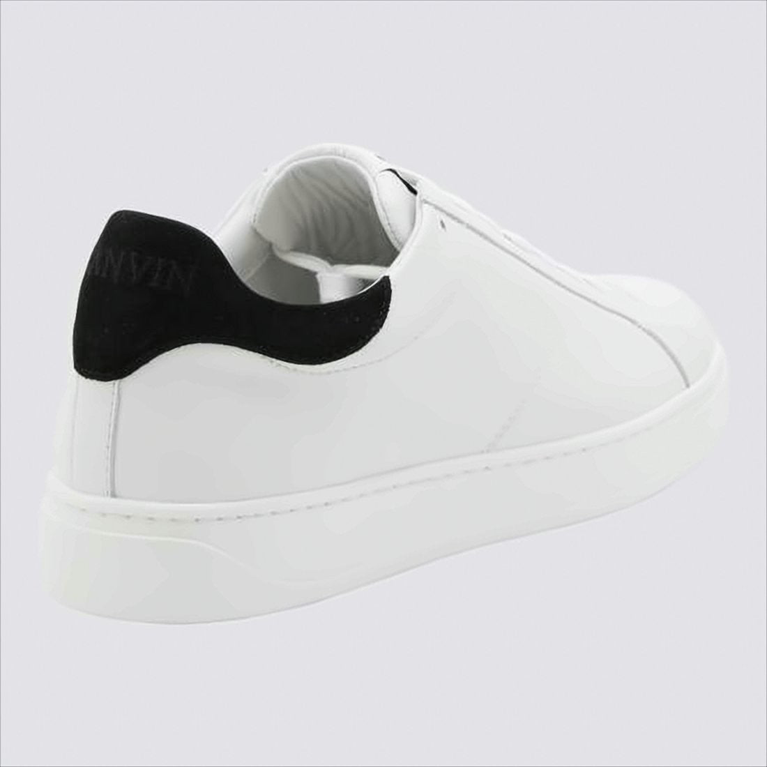 Lanvin Low-Top Sneaker In Smooth Calf Leather
