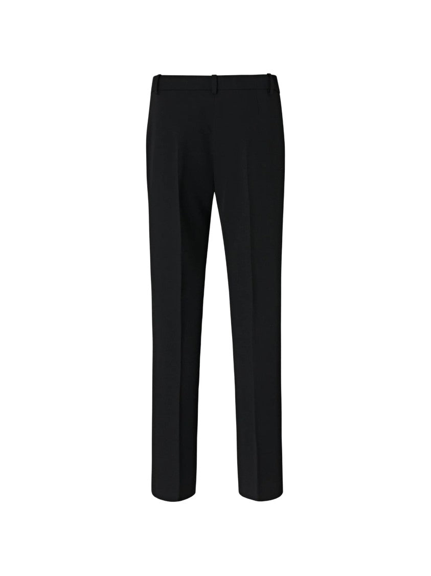 Pinko Straight-Leg Tailored Pants With Mid-Rise Waist And Clean Lines