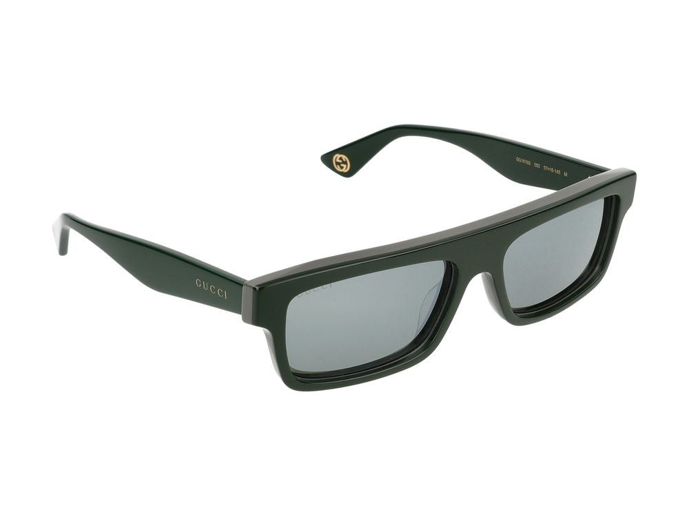 Gucci Sunglasses Gg1616s 003 Green Green Silver 57/16/145